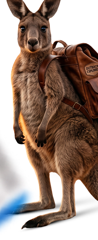 Roaming Nepal Australia kangaroo mascot